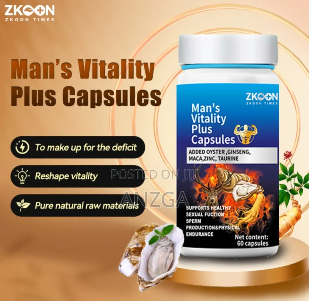 Man's Vitality Plus Capsuls