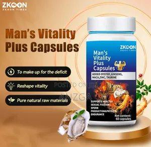Man's Vitality Plus Capsuls