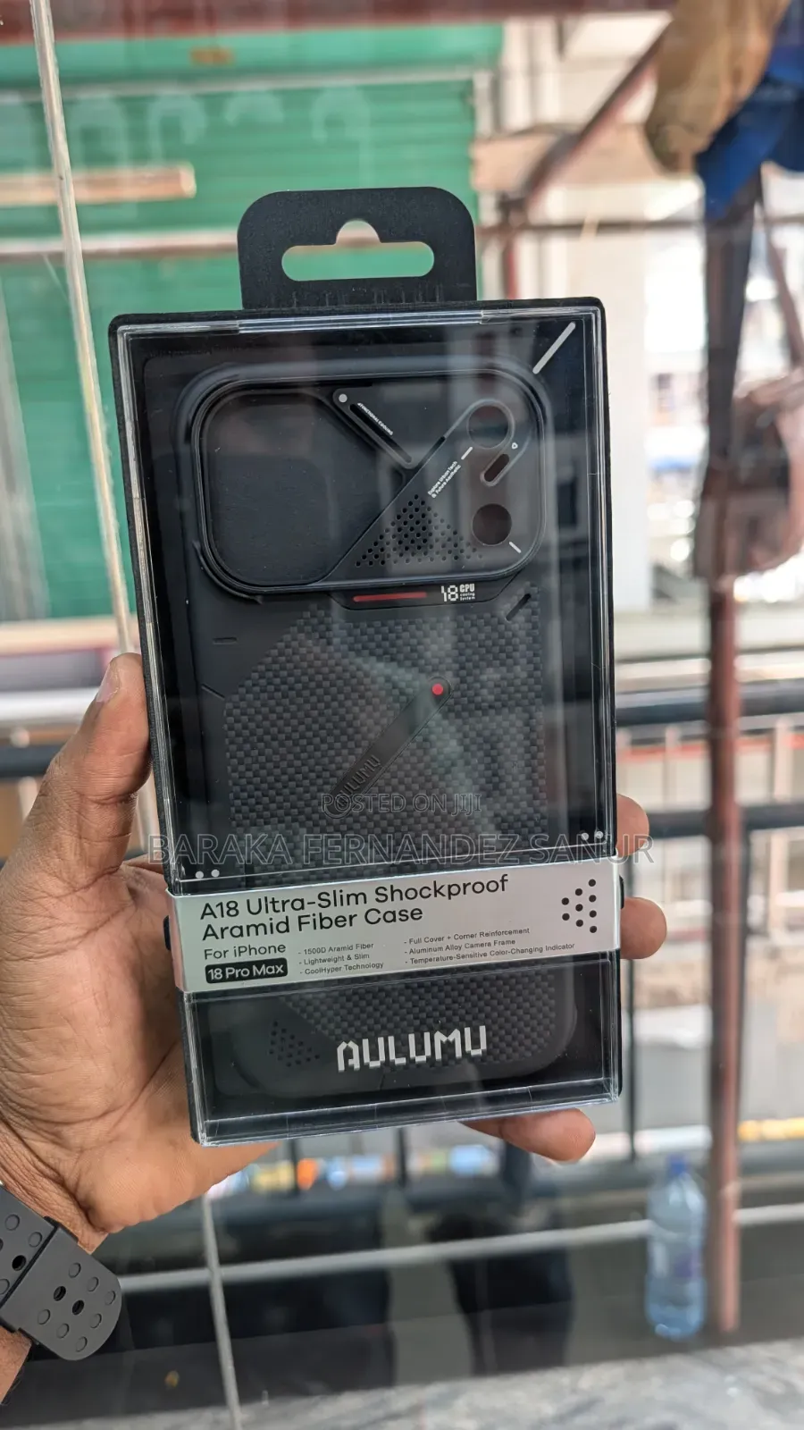 AULUMU A18 Ultra Slim Aramid Fiber Case for iPhone 18/17 Pro Series
