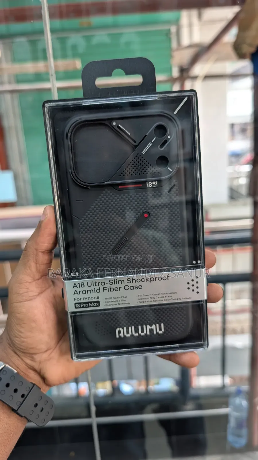 AULUMU A18 Ultra Slim Aramid Fiber Case for iPhone 18/17 Pro Series
