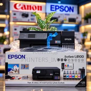 EPSON EcoTank L8100 — 6-Colour Photo Power!