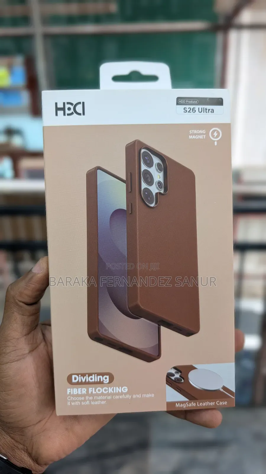 HDD Premium Leather Case for Samsung and iPhone