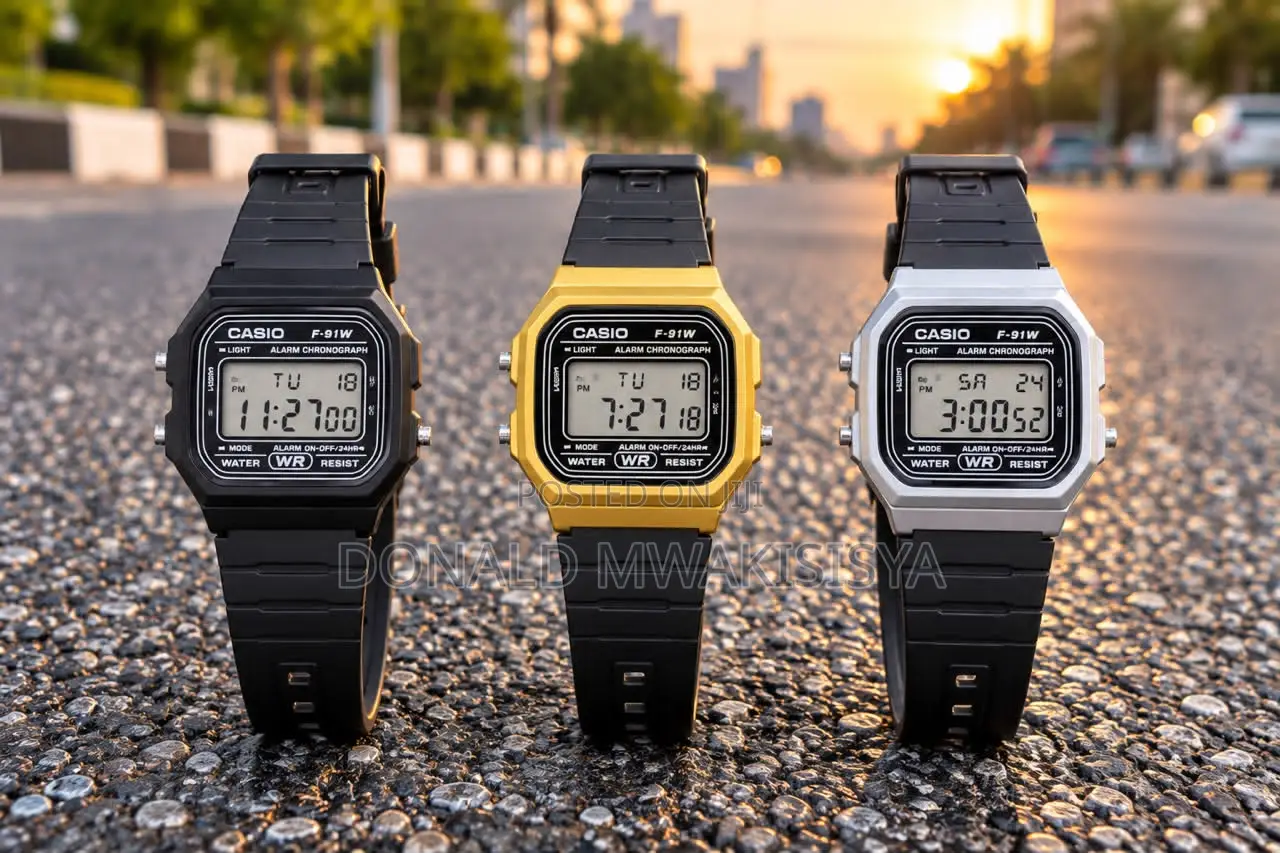Casio F-91w - 3 Colors Available