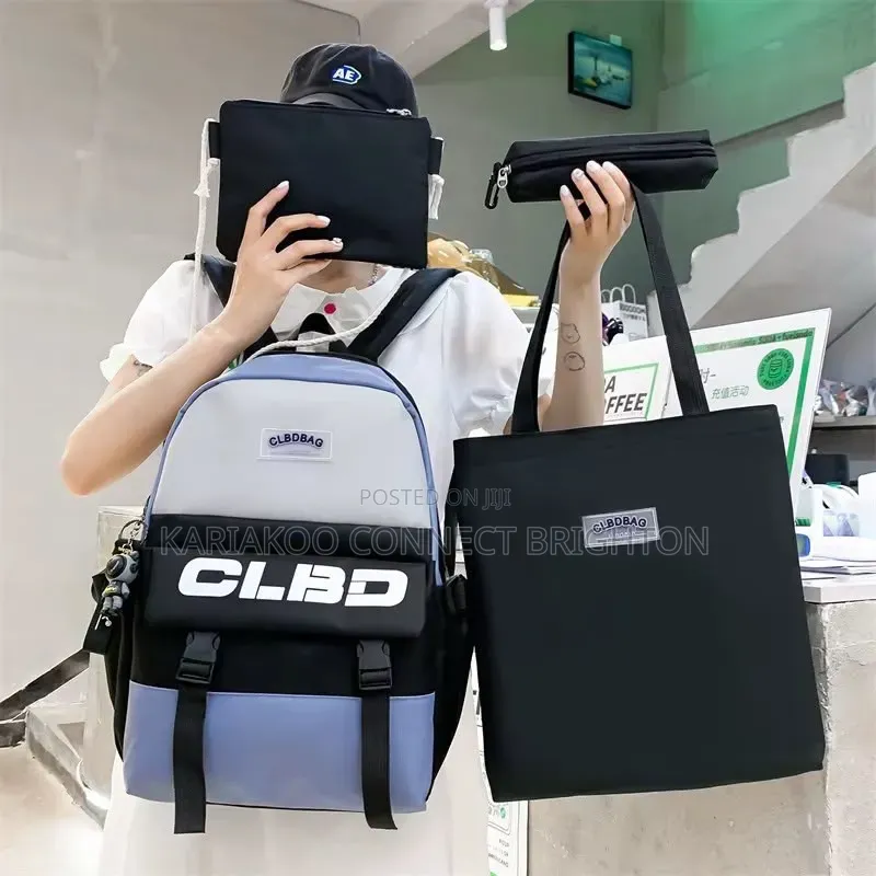 Multi-Piece Backpack Set (5 Colors)