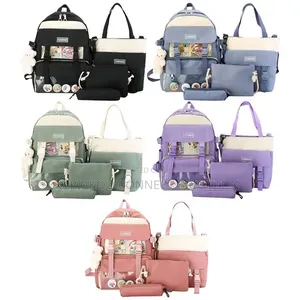 Multi-Piece Backpack Set (5 Colors)