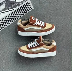 Black & White Skate Style Sneakers