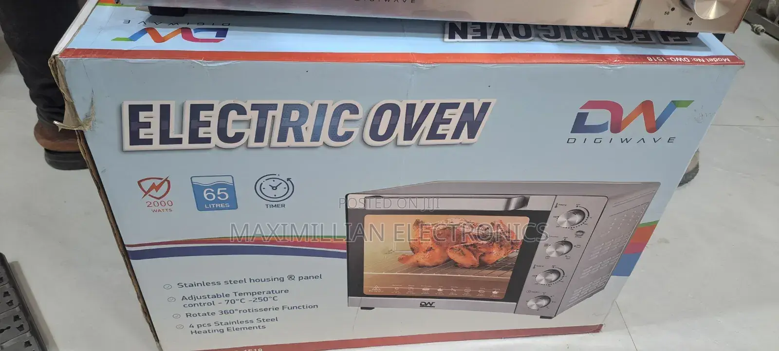 Digiwave Electric Oven 65 Litres
