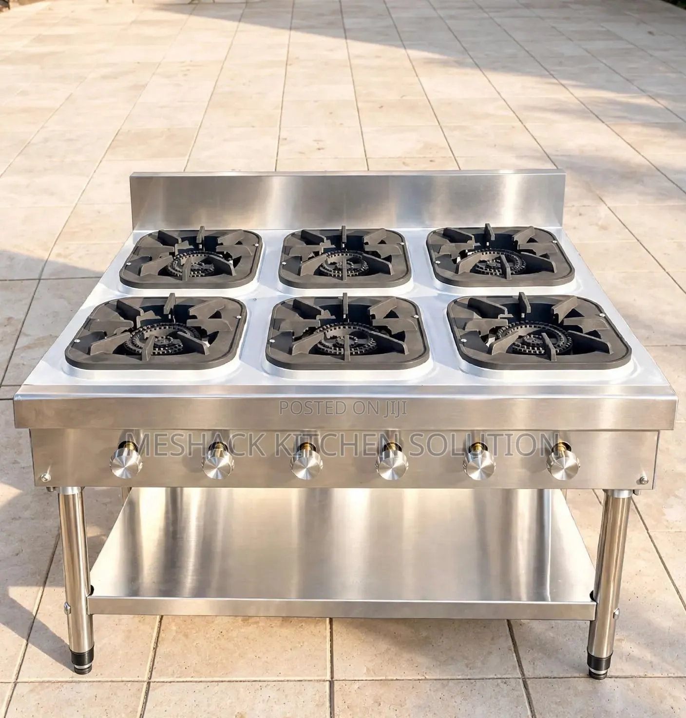 6 Burners Commercial Gas Stove