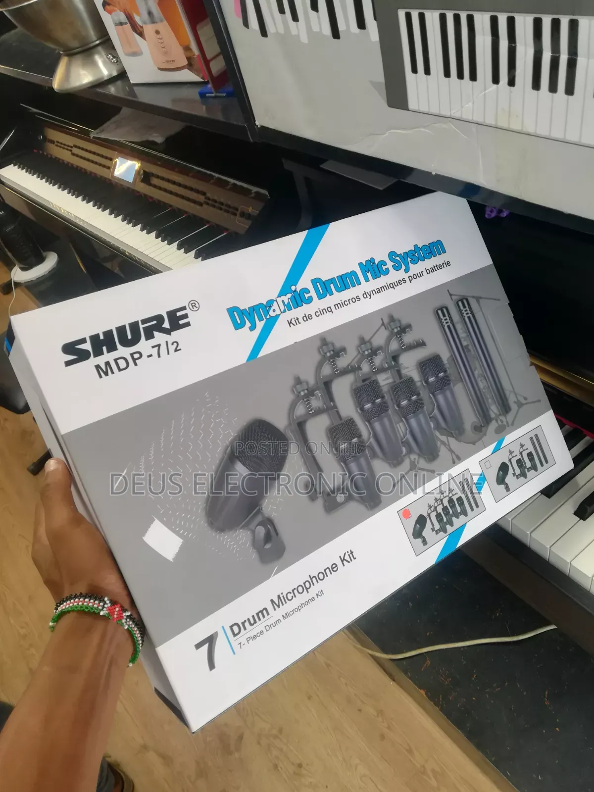 Dynamic Drum Mic System 7pcs Bei 350,000