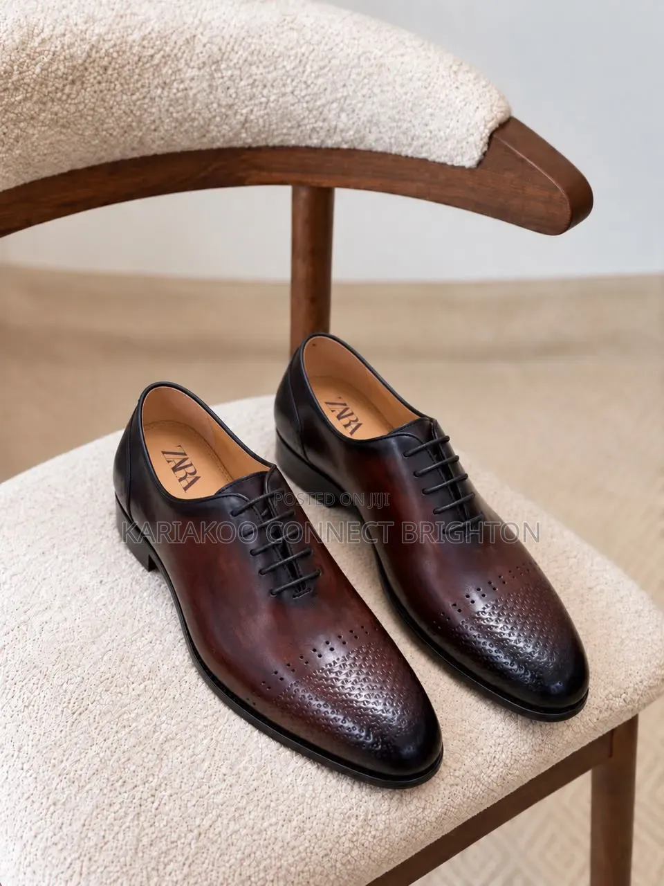 Classic Brogue Formal Oxford Shoes