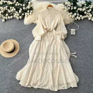 Elegant Lace Maxi Dress