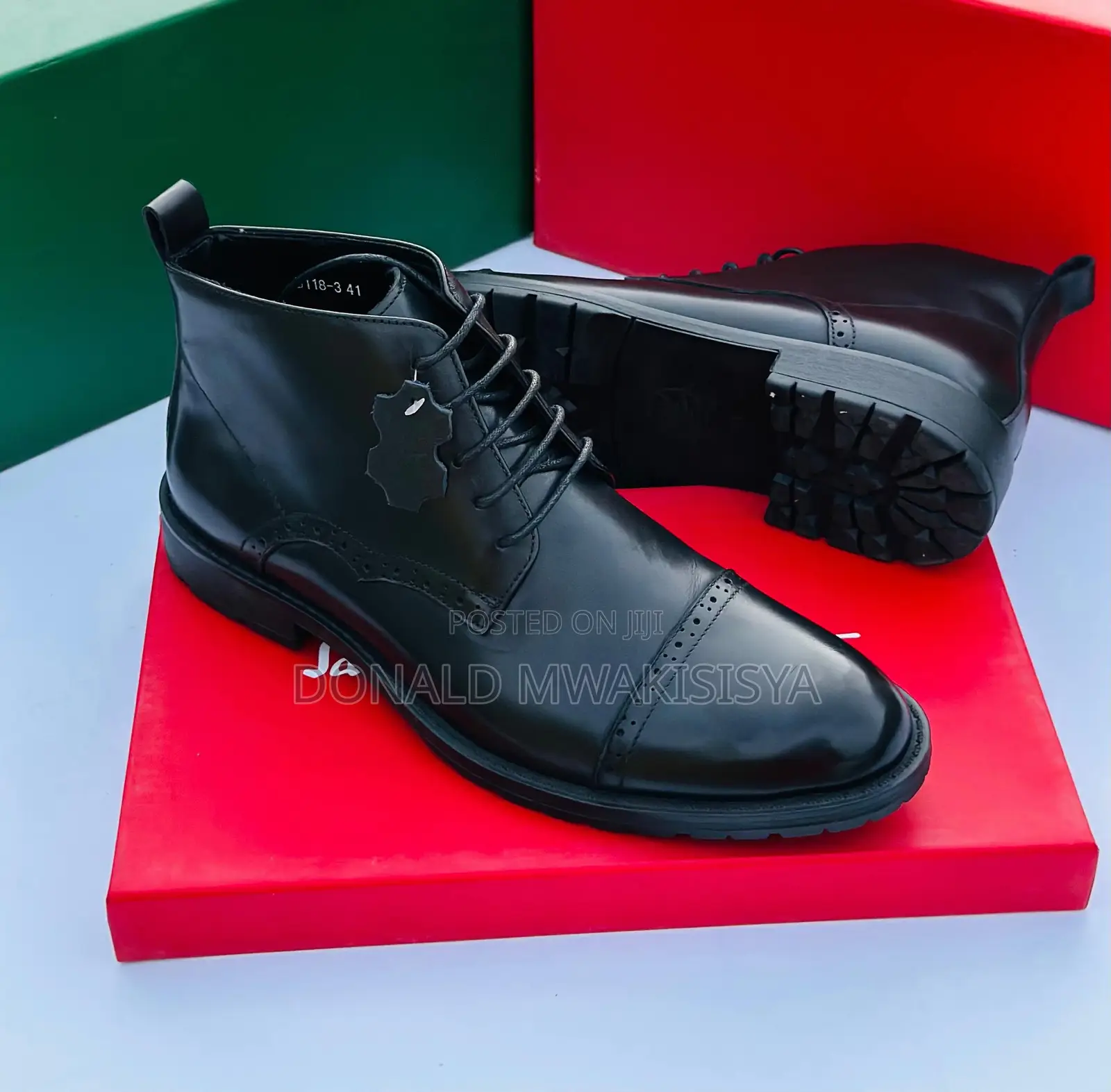 Official Leather Boots - Chukka Style