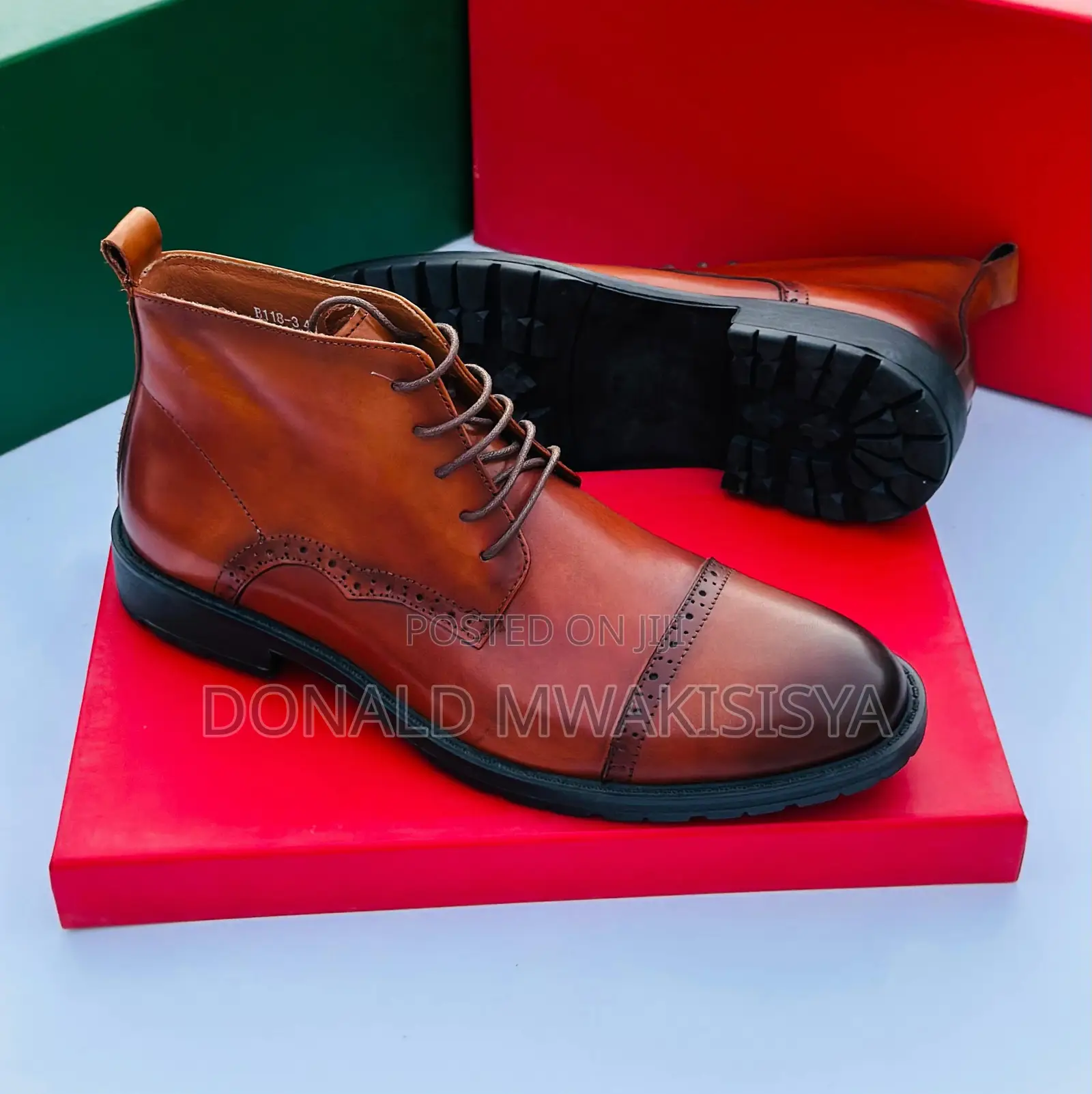 Official Leather Boots - Chukka Style