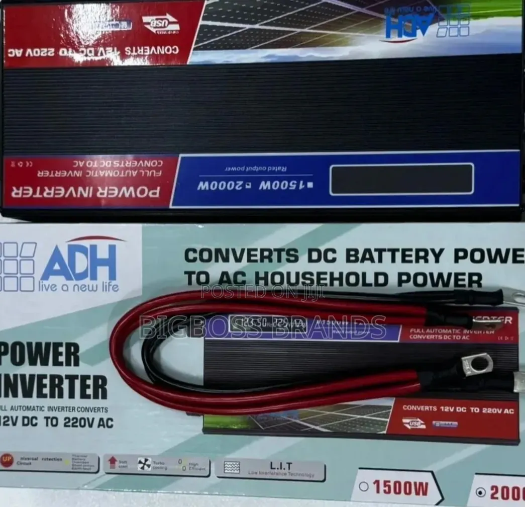 Adh Power Inverter 2000w [Watts 2000]