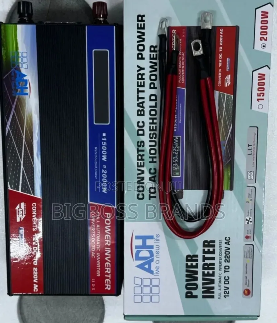 Adh Power Inverter 2000w [Watts 2000]