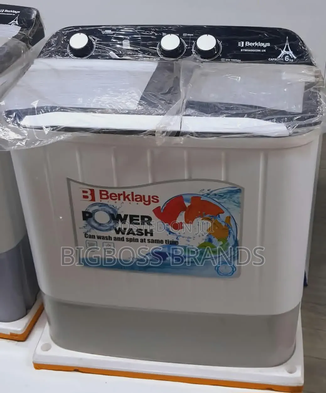 Berklays Power Wash Manual Washing Machine 6kg