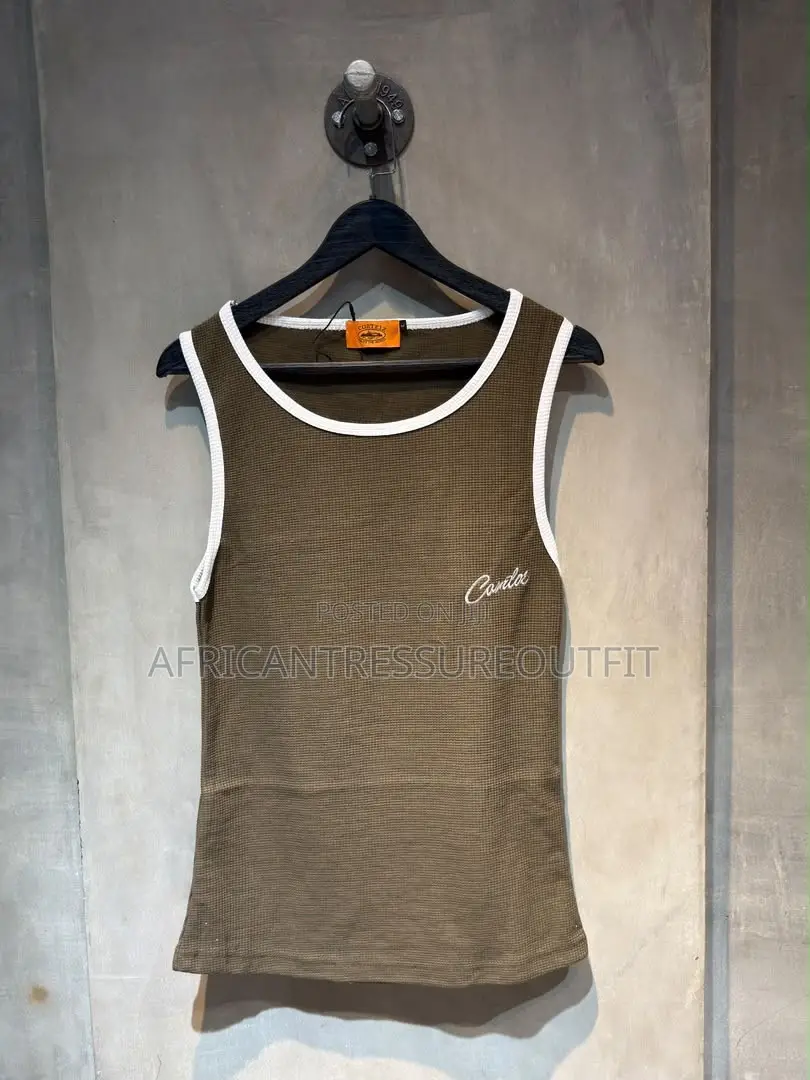 Diesel T-Isco Div Cotton Tank Top Collection Available