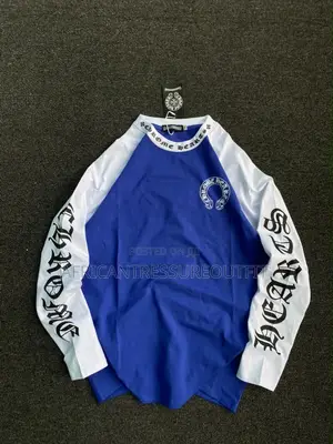Chrome Heart Long Sleeves Reglan Baseball Tees