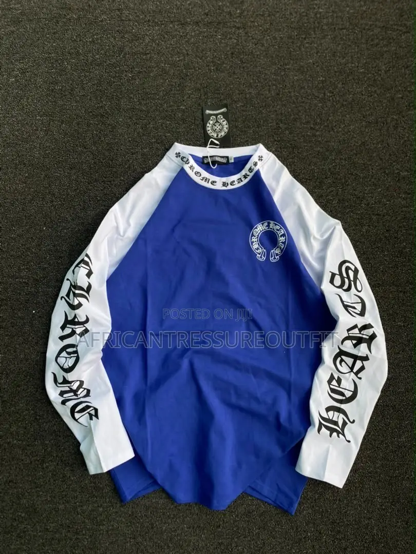 Chrome Heart Long Sleeves Reglan Baseball Tees