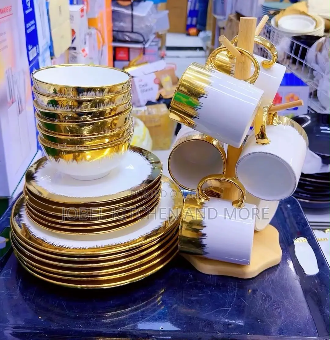 24pc Gold Set