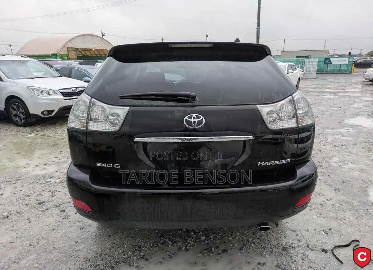 Toyota Harrier 240G 2007 Black