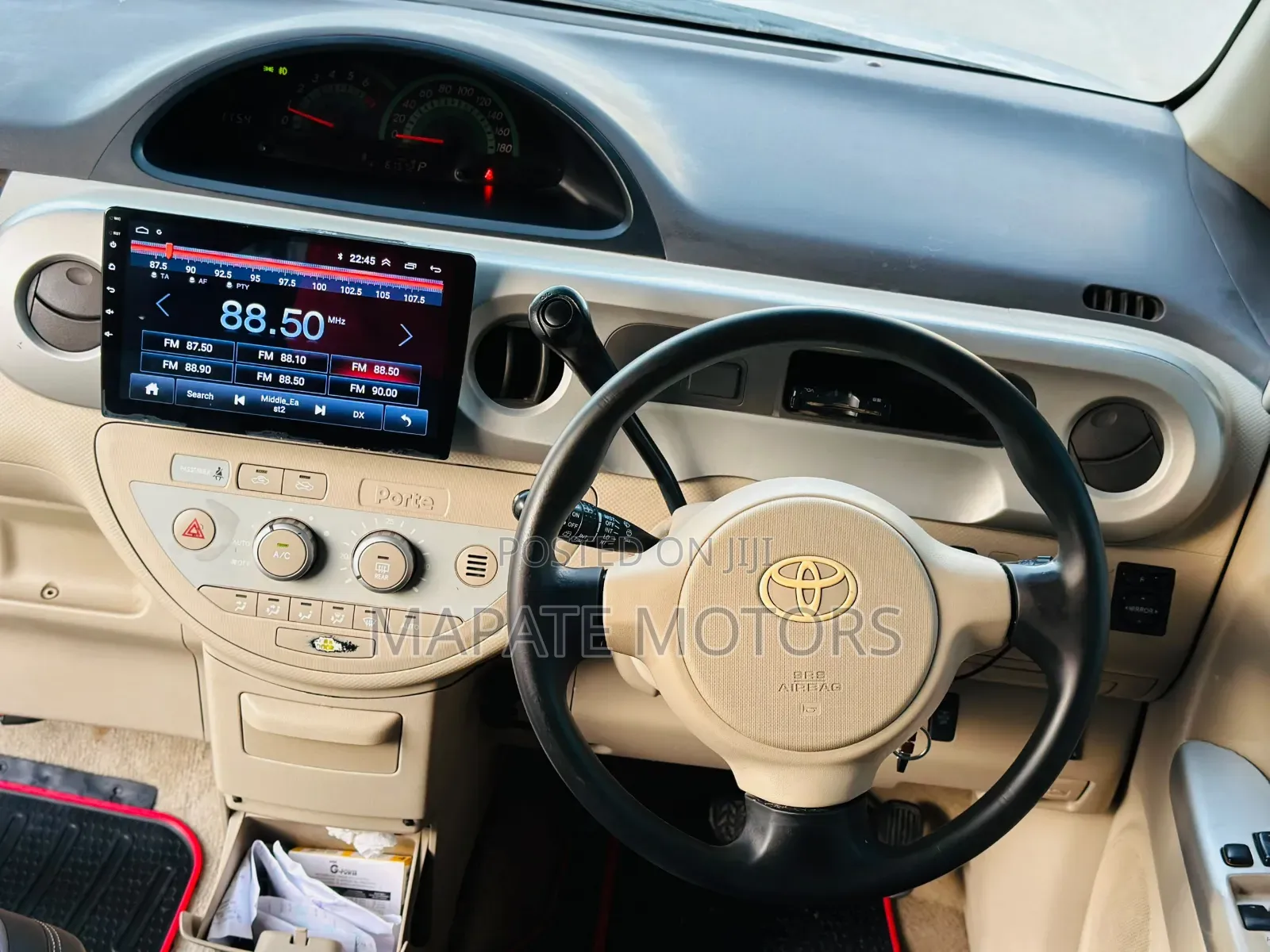 Toyota Porte 1.3 FWD 2005 Silver