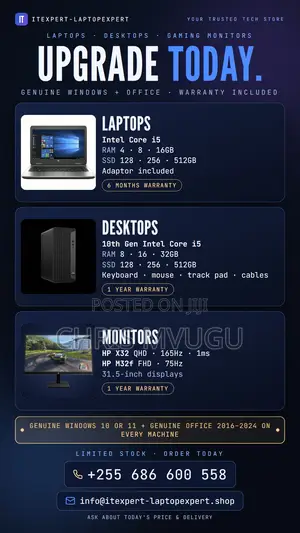 New Desktop Computer HP EliteDesk 800 8GB Intel Core i5 HDD+SSD 500GB