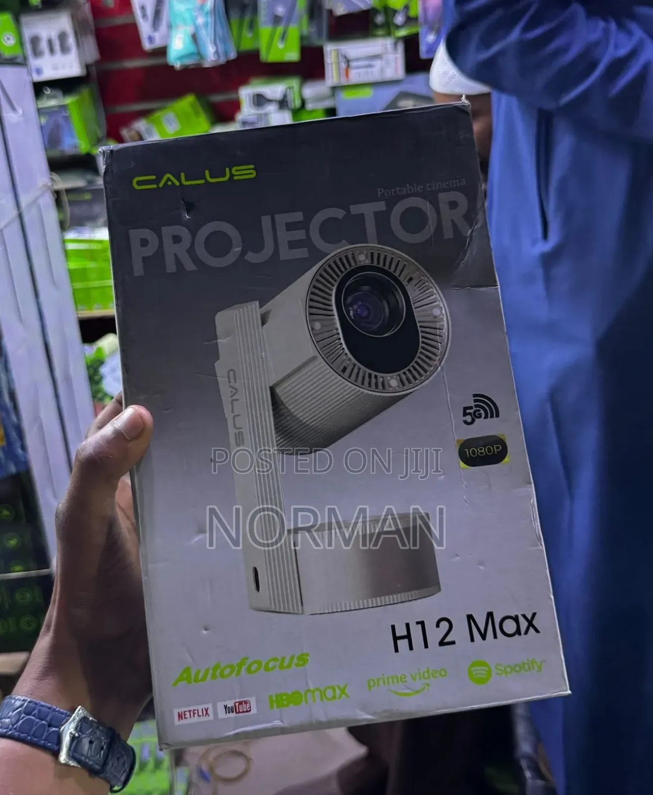 Calus H12 Max Portable Cinema Projector