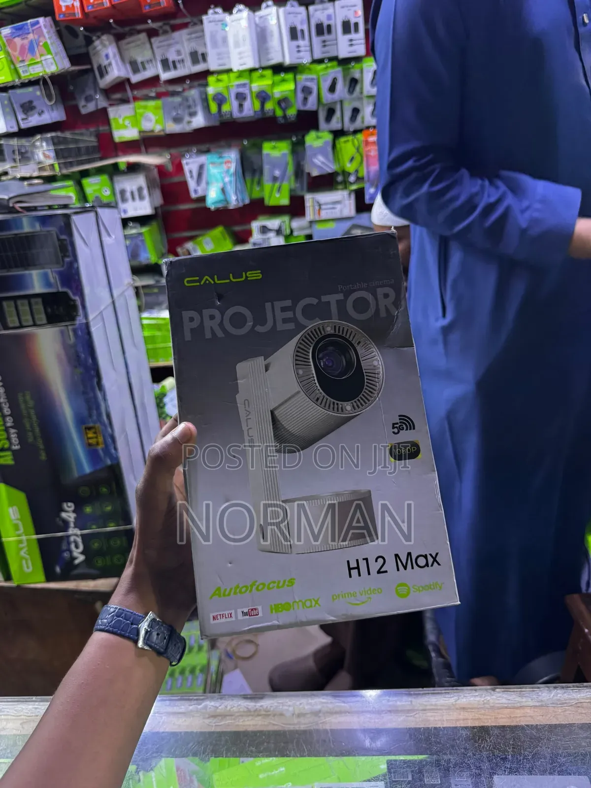 Calus H12 Max Portable Cinema Projector