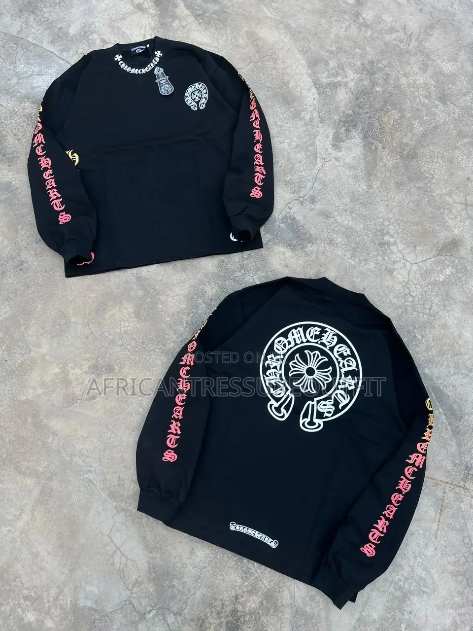 CHROME HEART Sweatershirt Matty Boy Chomper CrewNeck AVAILABLE
