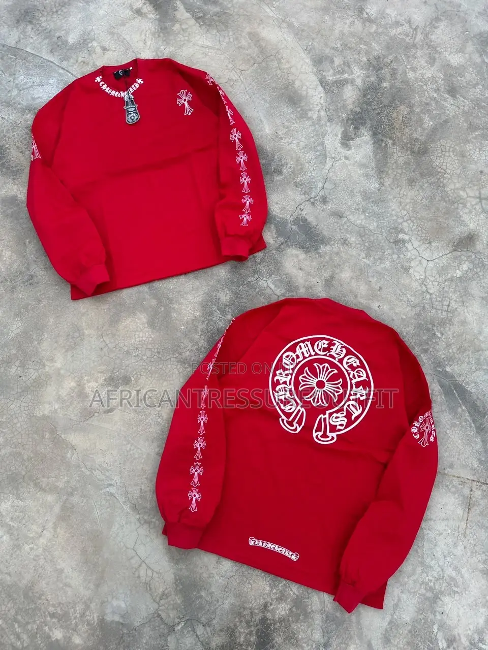 CHROME HEART Sweatershirt Matty Boy Chomper CrewNeck AVAILABLE