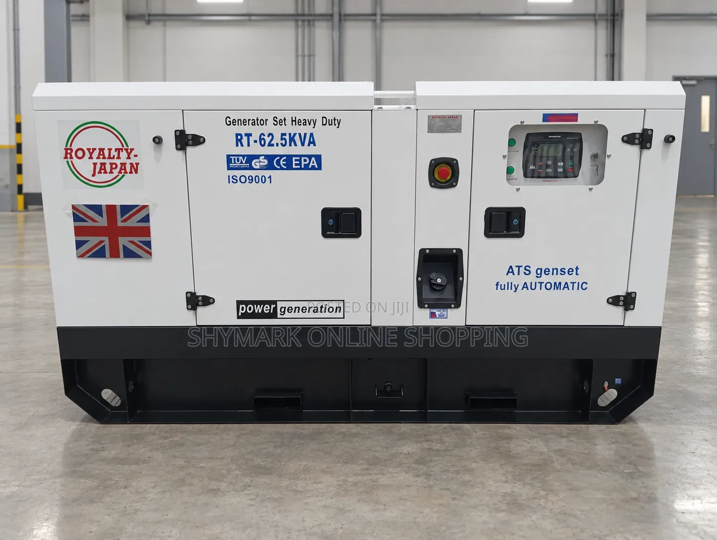 Royalty Japan Heavy Duty Generator RT-62.5KVA
