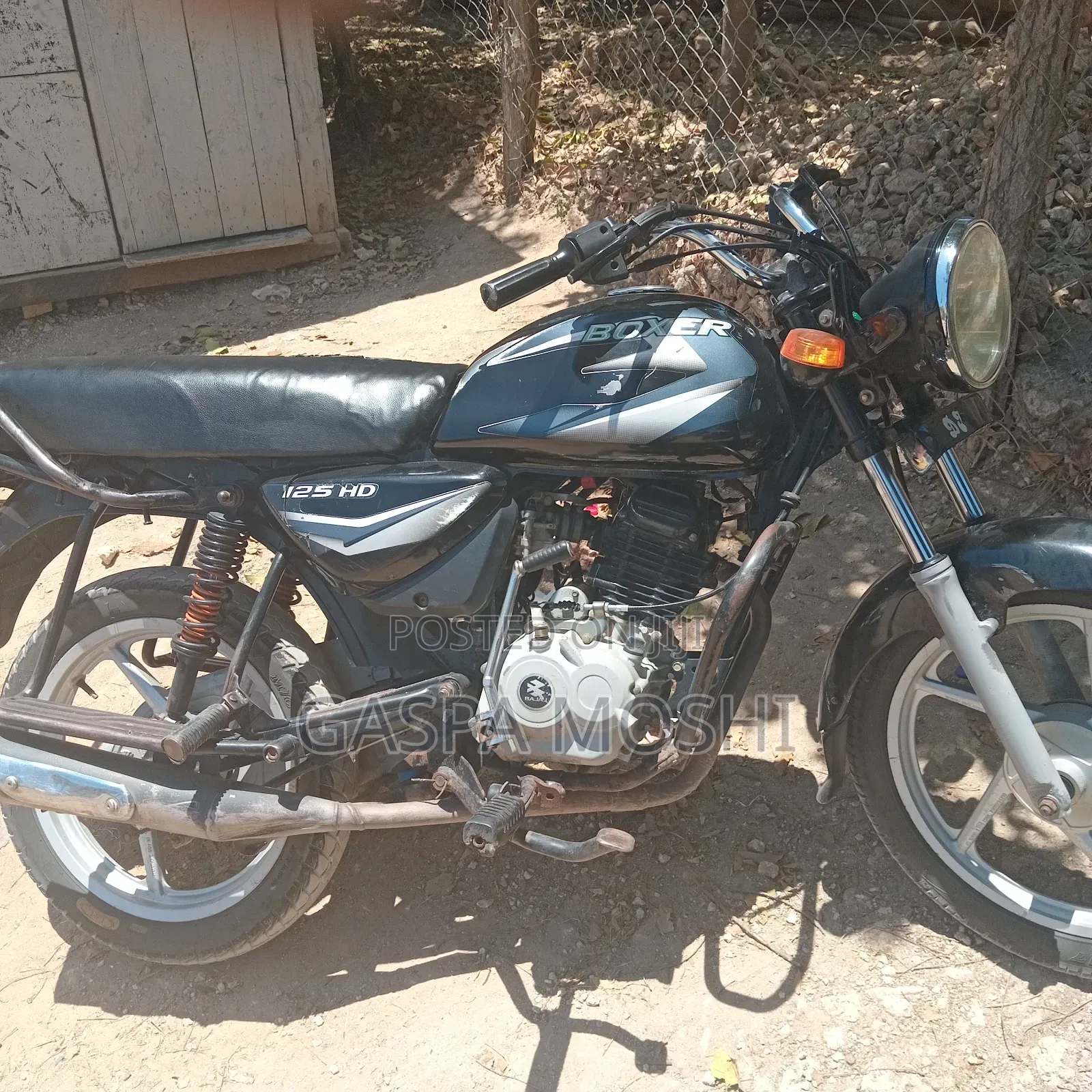 Bajaj Boxer 125 2024 Black