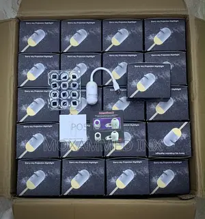 Starry Sky Projection Nightlight1. USB Powered Projection Night Light