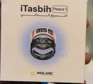 WESLAMIC iTasbih Peace 1 Smart Rings With Their Clear Digital Counters