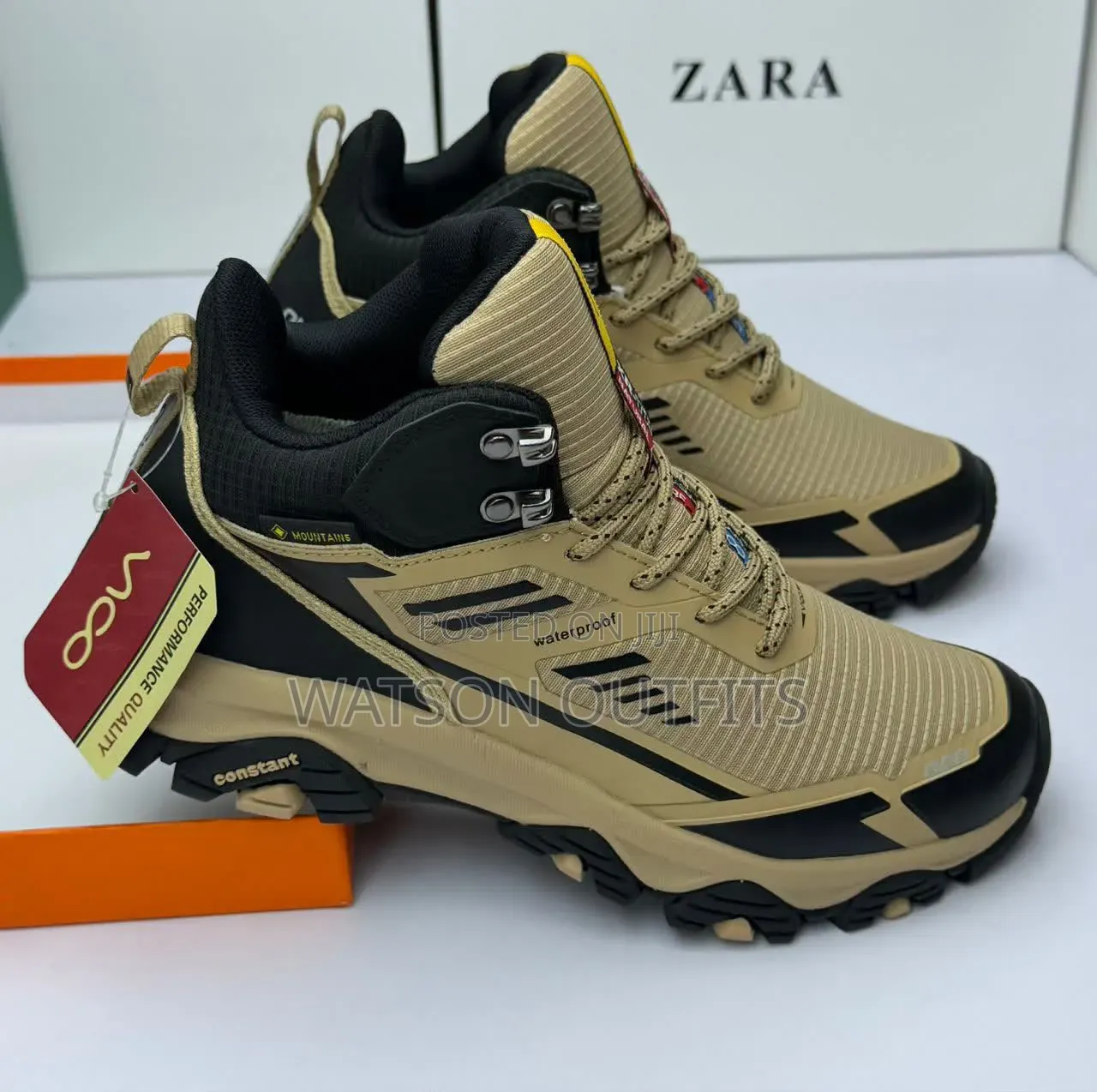 Men's Leather Shoes VICO ORG WATERPROOF