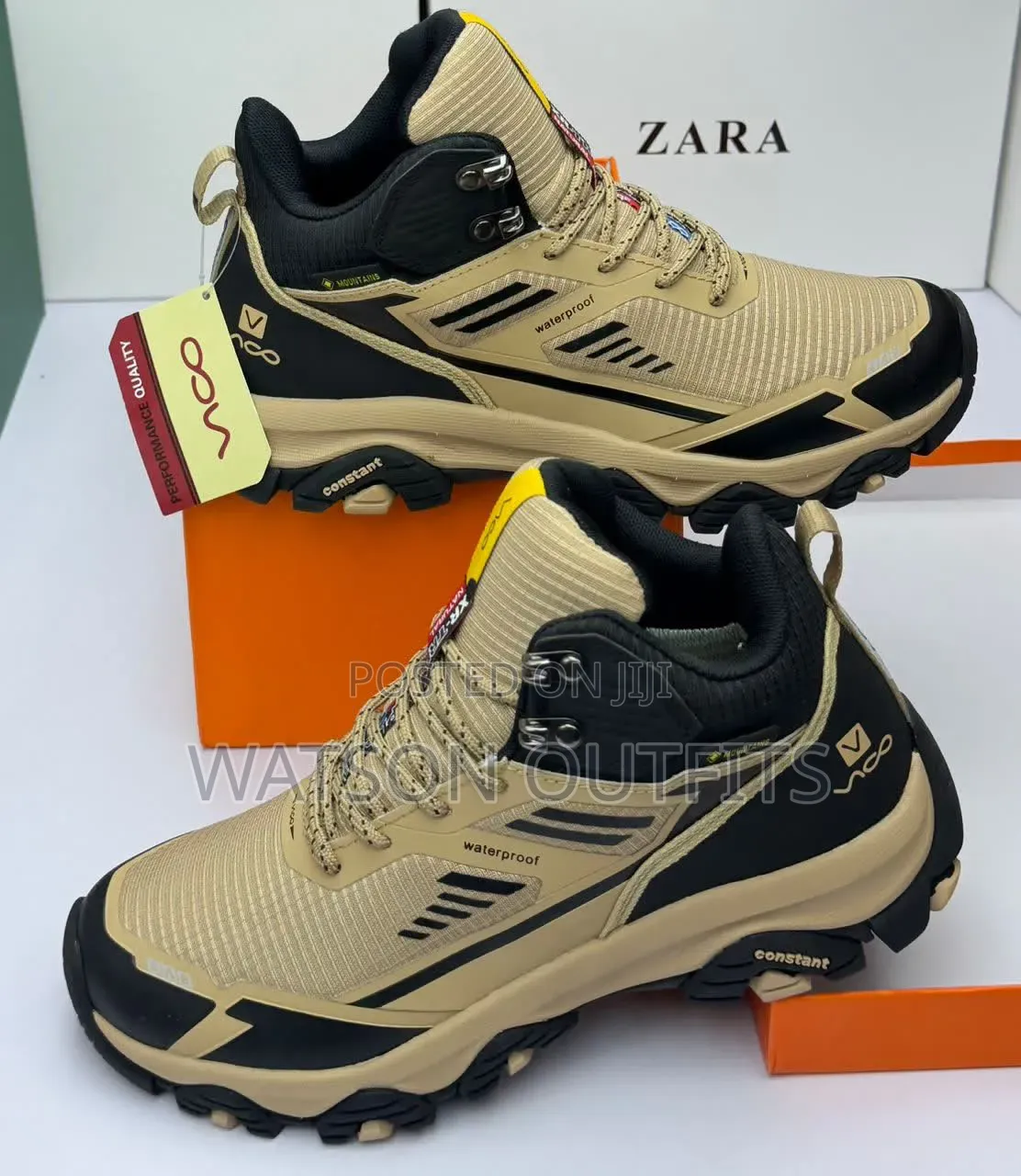 Men's Leather Shoes VICO ORG WATERPROOF