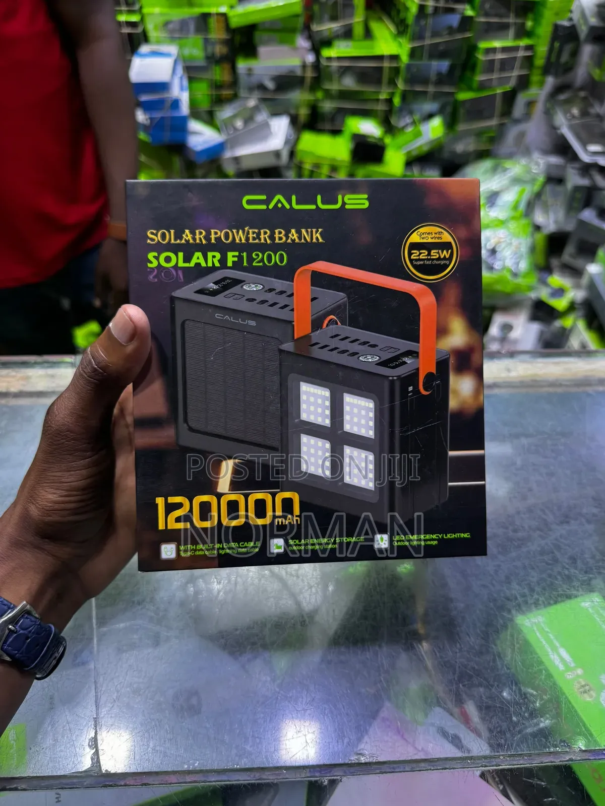 Calus Solar Power Bank