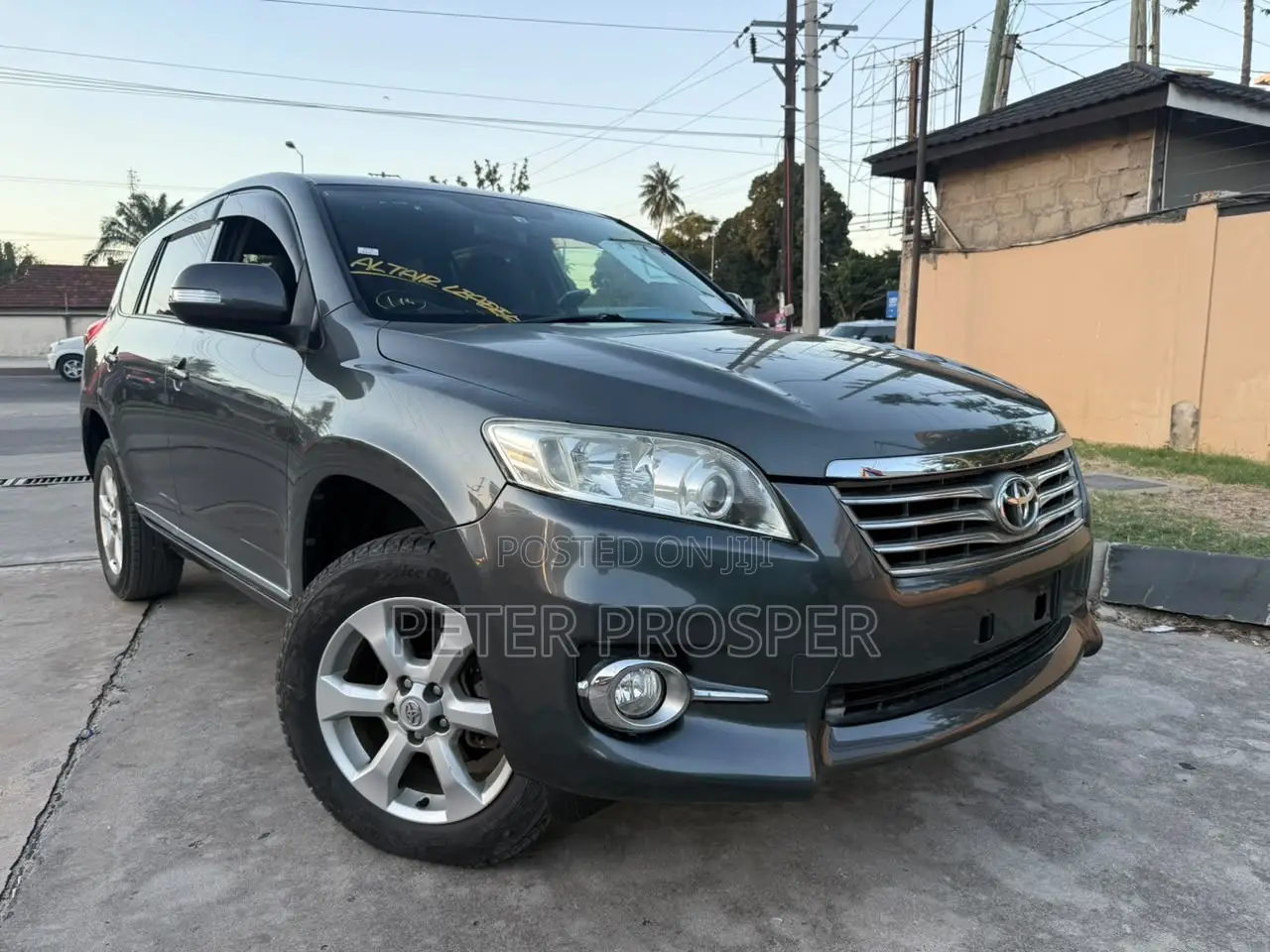 Toyota Vanguard 2010 Gray