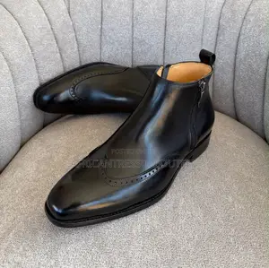 j.m.weston Dress Boots Leather Collection Sided Zipper
