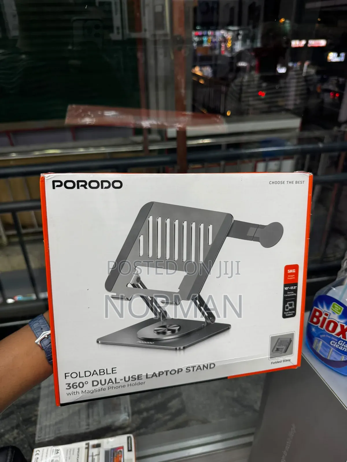 360° Dual -Use Laptop Stand