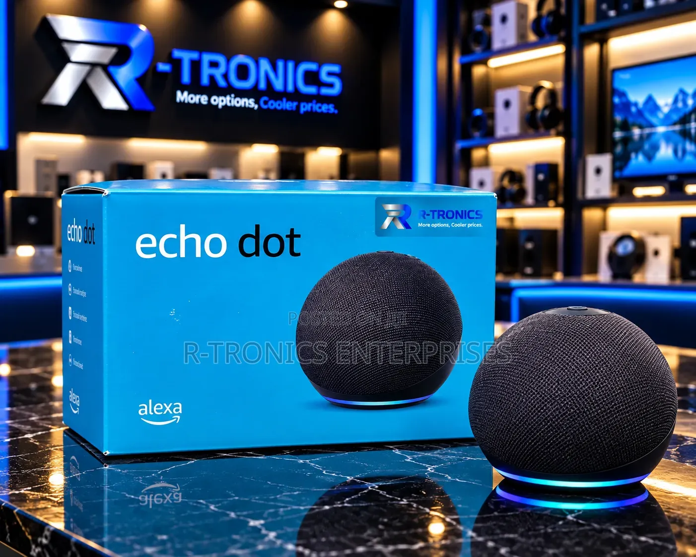 Amazon Echo Dot 5th Generation With Alexa.