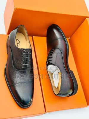 Men's Leather Shoes Rough Surface Leather Materials