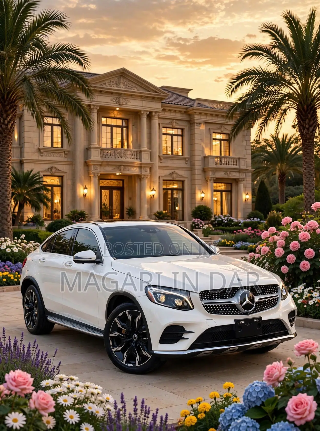 Mercedes-Benz GLC-Class 2019 White
