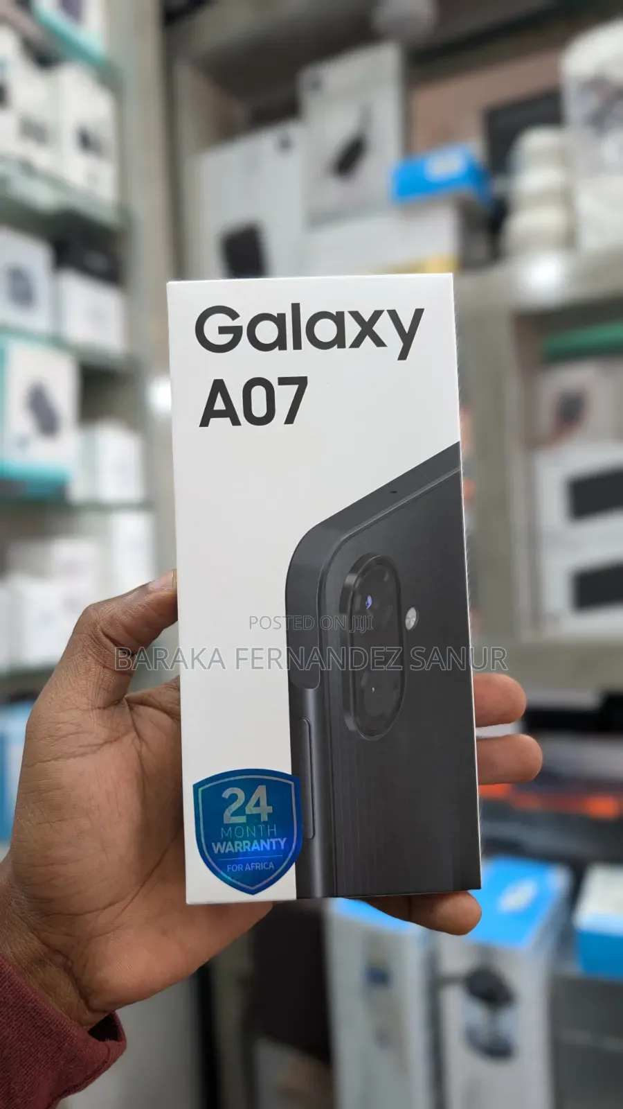 New Samsung Galaxy A07 64 GB Black
