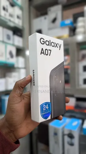 New Samsung Galaxy A07 64 GB Black