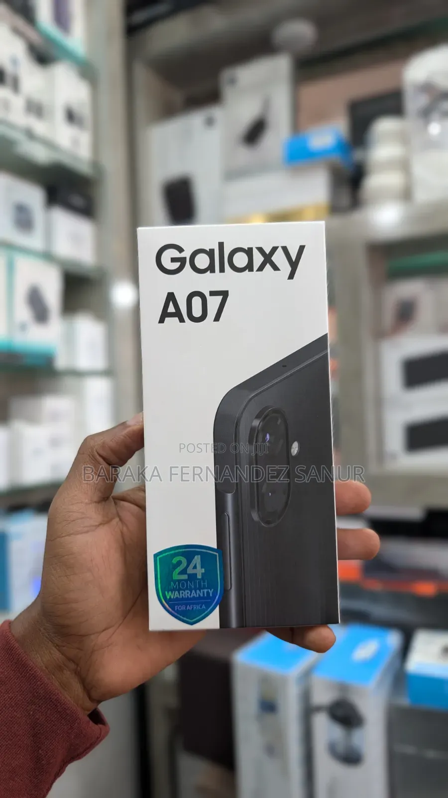 New Samsung Galaxy A07 64 GB Black