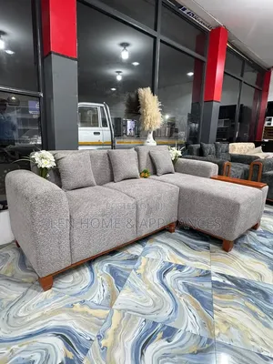 Sofa L Shape Color Blue