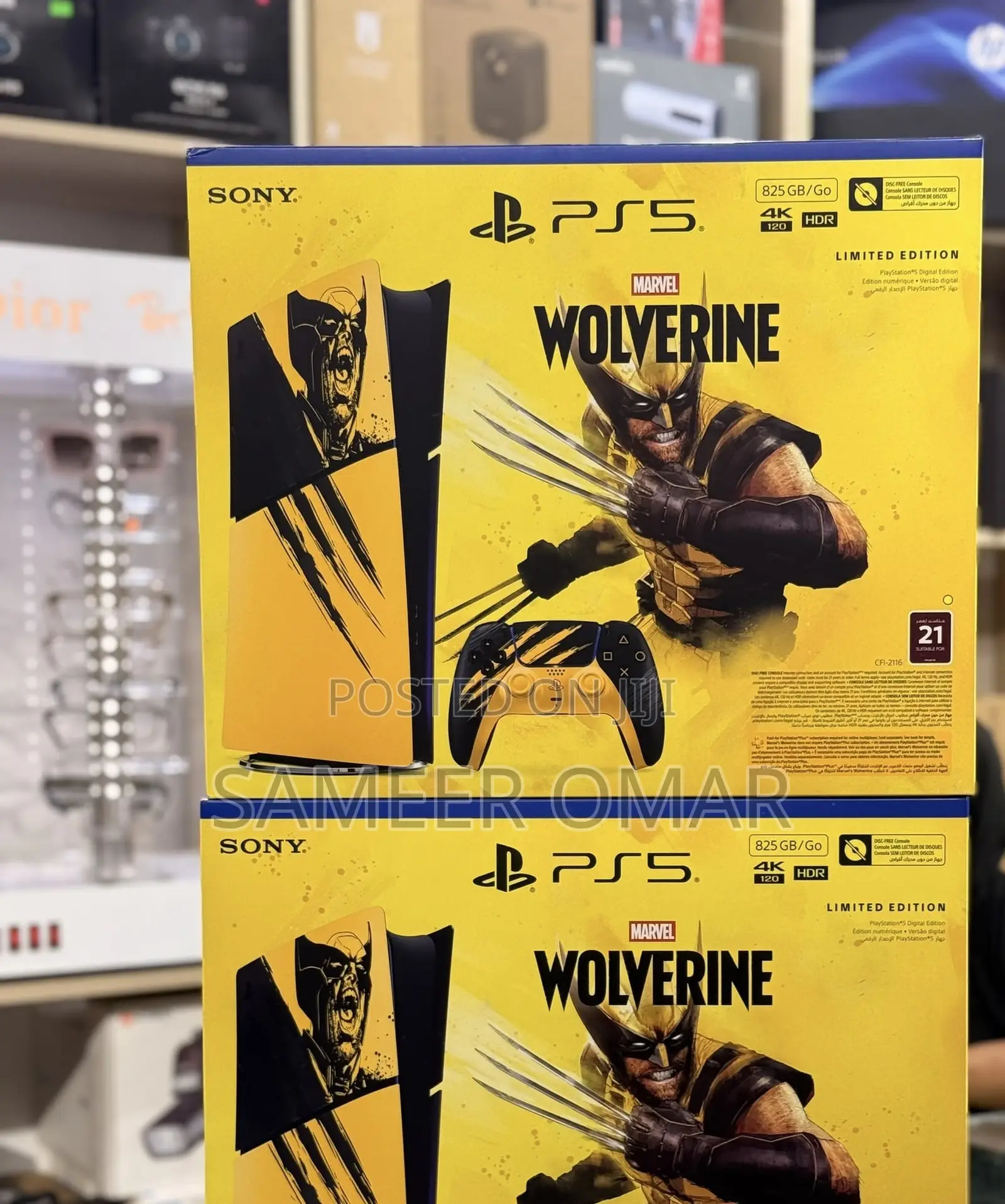 Sony Ps5 Slim – Marvel’s Wolverine Limited Edition
