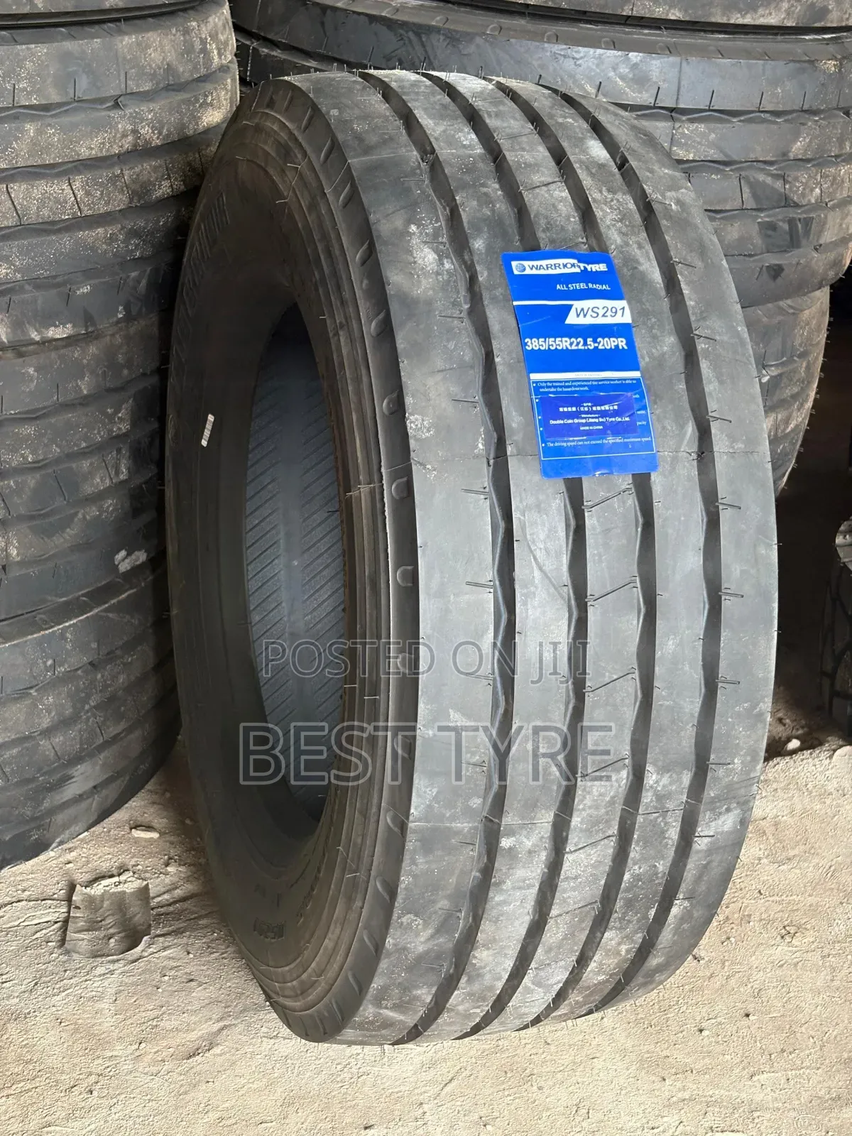 385/55r22.5 Warrior Tyre
